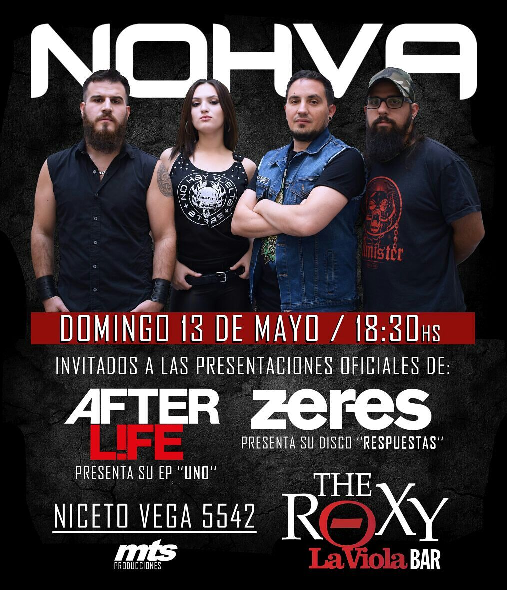 boni_rbl's tweet photo. @nohva_rock por primera vez en @TheRoxyArg junto a #AfterLife y #Zeres, nos ayudan con un RT? Siempre gracias! https://t.co/mUQsvsKo7Y