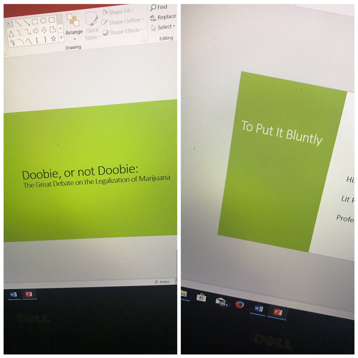davidson8amanda's tweet photo. teacher: do a presentation on something you're passionate about 
me: https://t.co/fnbc9gr58g