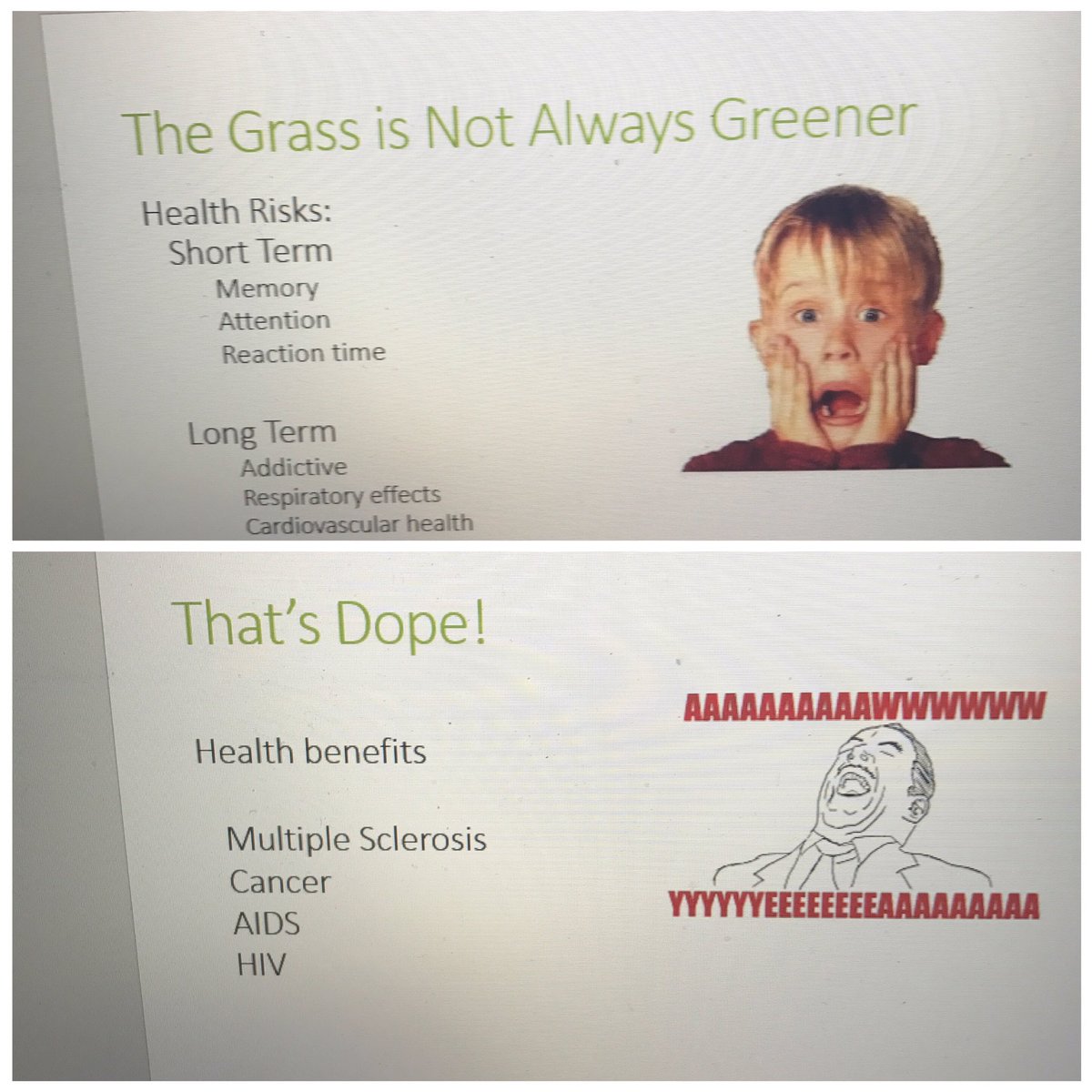 davidson8amanda's tweet photo. teacher: do a presentation on something you're passionate about 
me: https://t.co/fnbc9gr58g