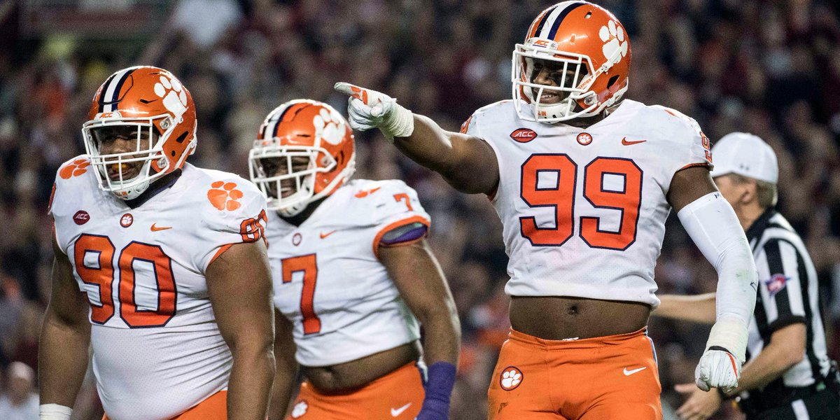 NFL's tweet photo. .@AlabamaFTBL?
@ClemsonFB?

7 CFB teams poised to dominate the 2019 @NFLDraft: https://t.co/7brR7rXegD https://t.co/2lENsOyBPC
