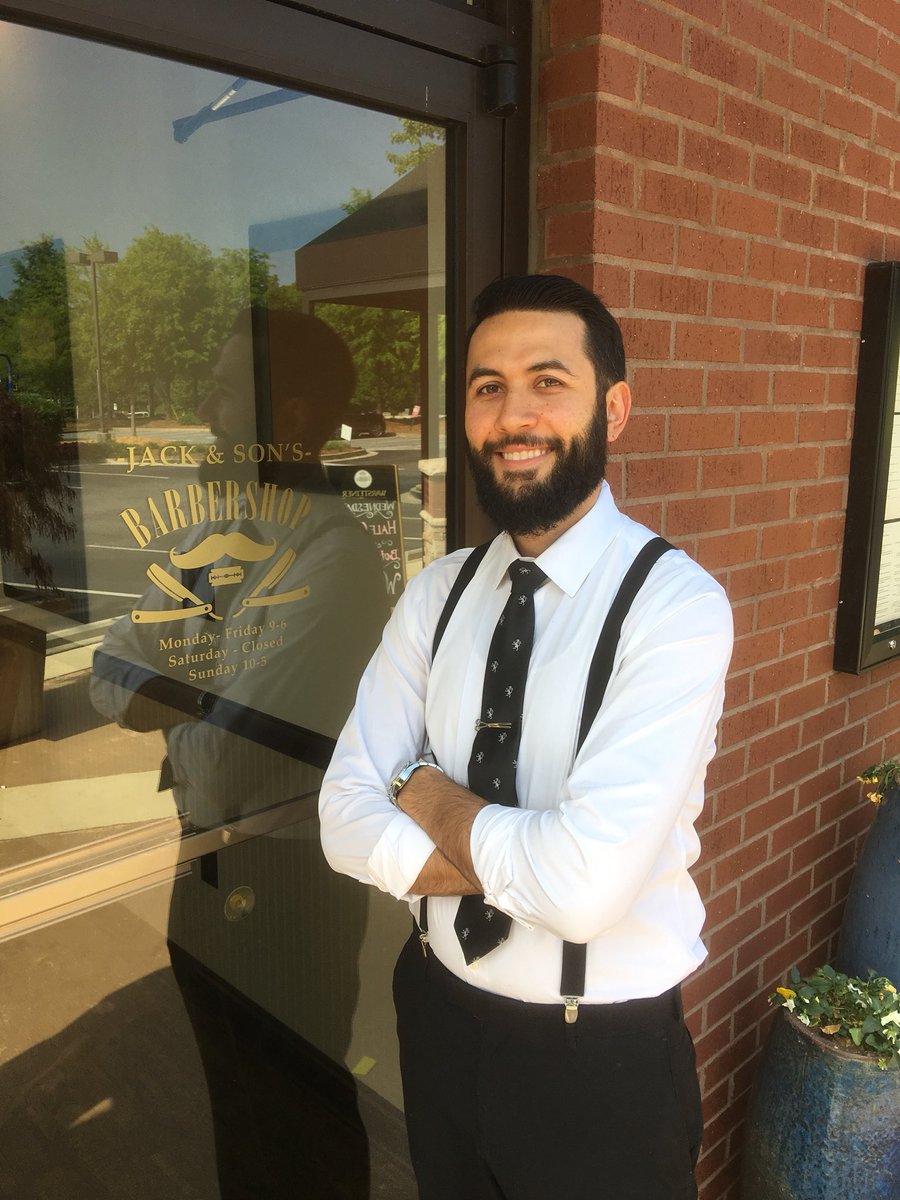 JackNsonsbarber's tweet photo. We would like to announce that we have opened a 2ND LOCATION in Alpharetta/ Johns Creek. We have been serving Roswell for 8 years and will continue to serve Roswell. HELP SPREAD THE WORD AND SEND ALL YOUR FRIENDS AND FAMILY!! 3719 Old Alabama Rd 30022 https://t.co/9uyDfmgjw7