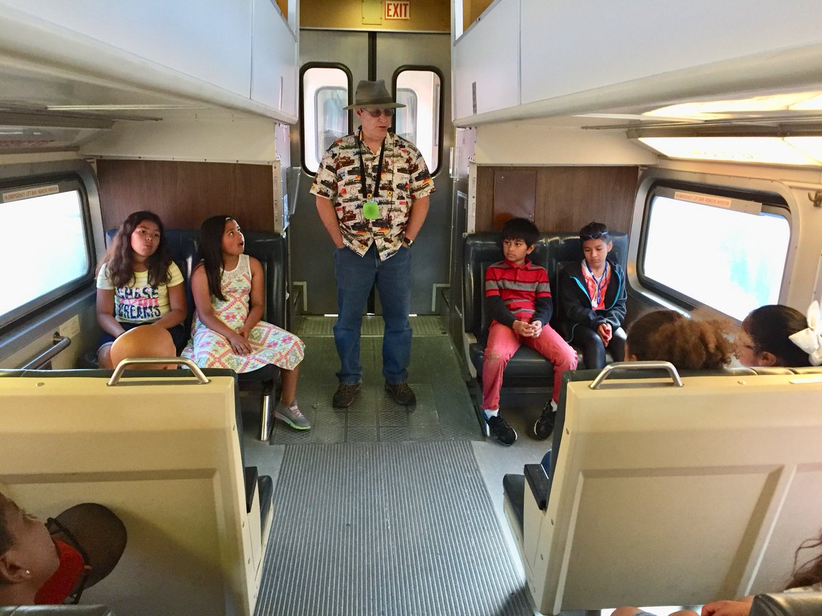 Bright3rd's tweet photo. Loved learning about the history of the railroad and its connection to Frisco!!! @BrightElem https://t.co/dhb0JWoAE1