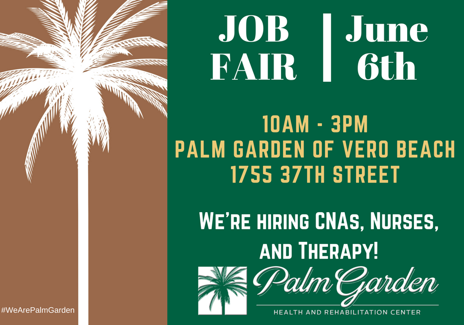 Palm Garden Careers On Twitter Mark Your Calendar For Our