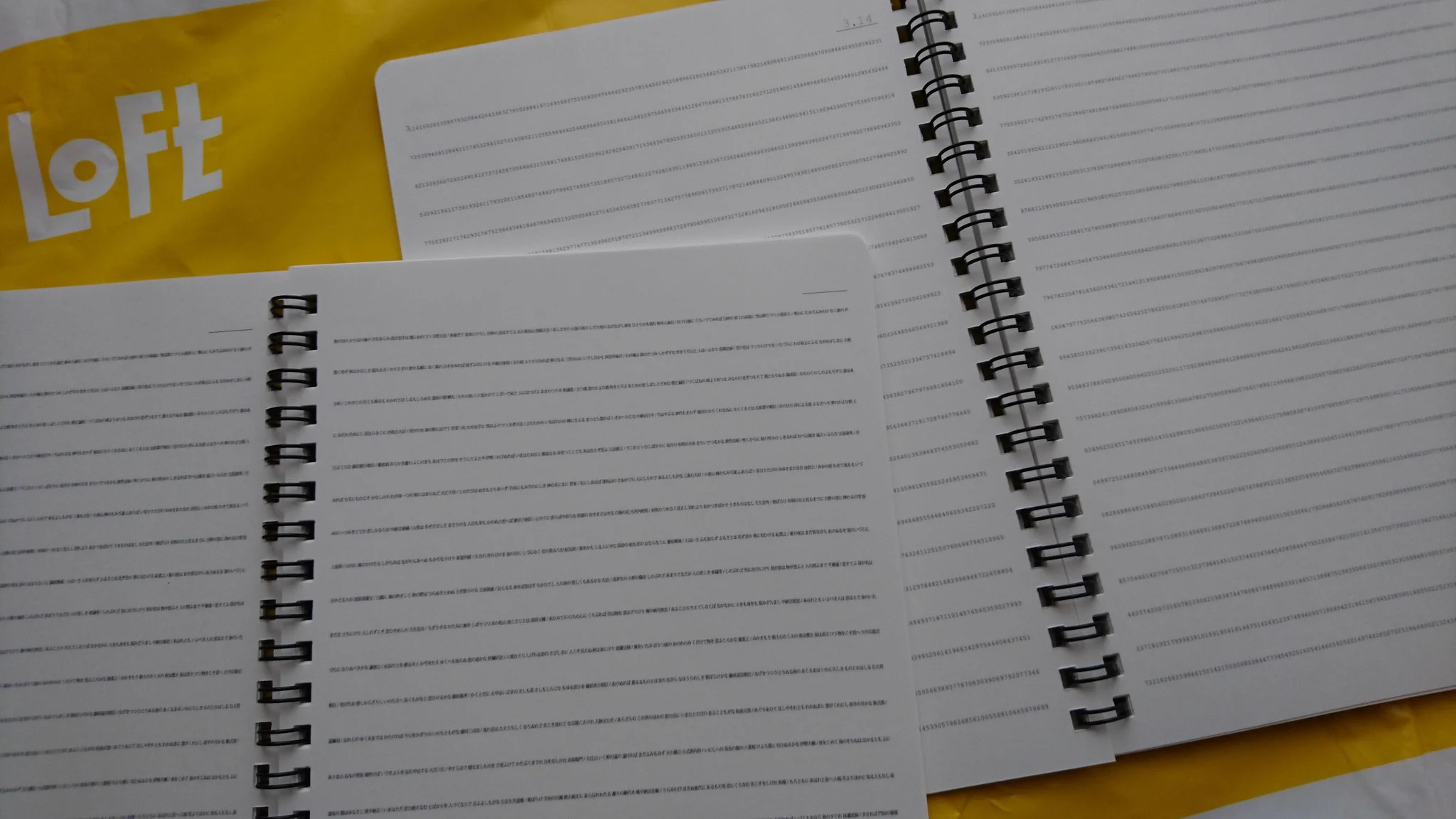 ロフトで見つけたノートがなかなか狂っててついうっかり買ってしまった件ｗｗｗ