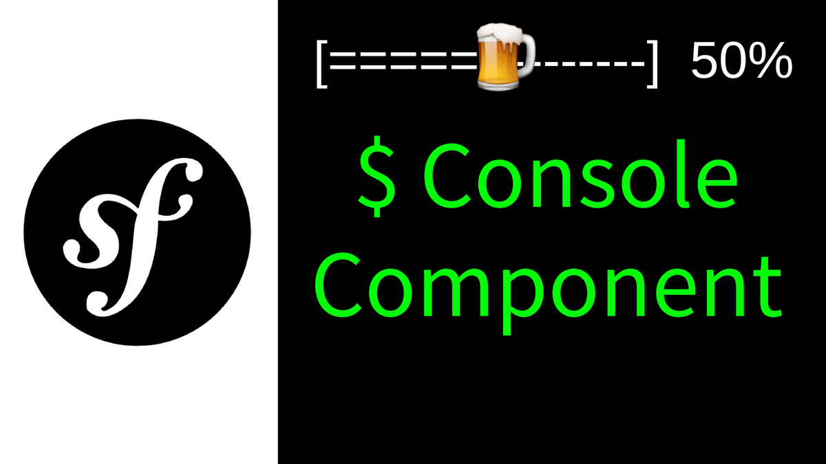 phpcali's tweet image. [Video] How to Use the Symfony Console Component
youtu.be/dVg2Ot9awPc