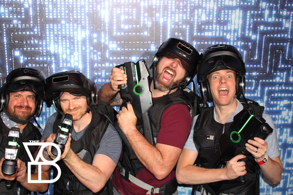 mikestevecast's tweet photo. In this week’s episode, We don’t know VR!

We chat all about VR, some cool uses of it, VRLA, and a little about our VR experience becoming stormtroopers at #voidvr in Glendale! https://t.co/O0H9OB7bOc