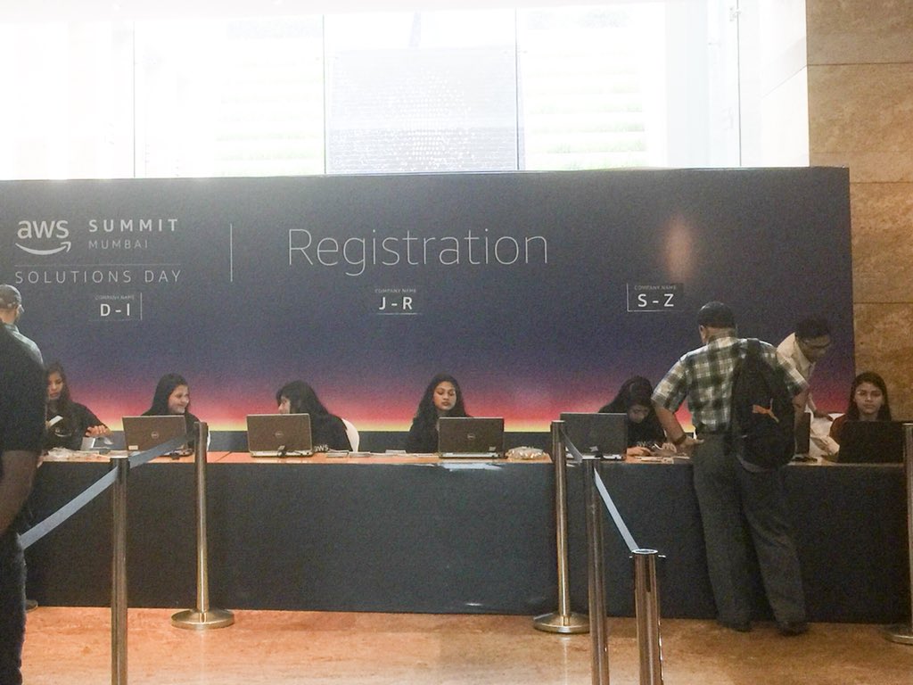 mbiswajit's tweet photo. Looking forward to an engaging power-packed day #AWSSolutionsDay @awssummits @awscloud https://t.co/EvjSe5bm10