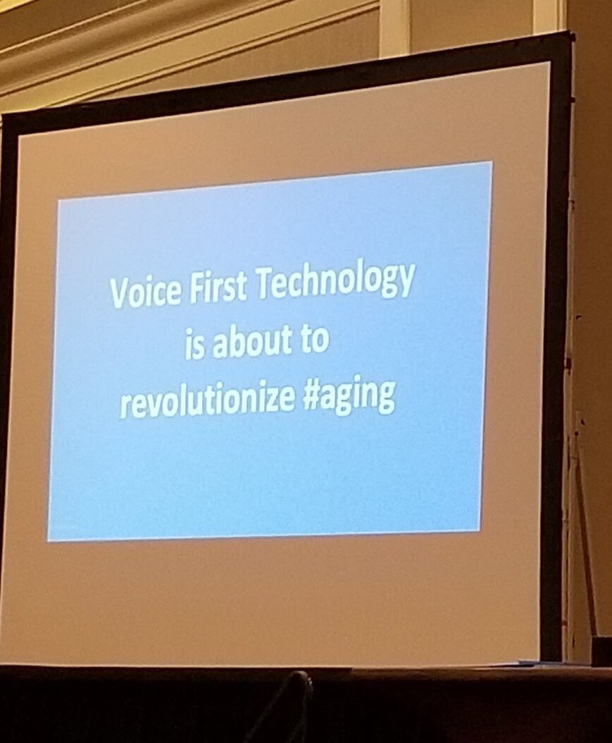 hculbertson's tweet image. Thank you #ISG2018 #gerontech - a pleasure to present #VoiceFirst and the future of #Aging along with @maryfurlong @WhatsNextBoomer - the #LongevityEconomy