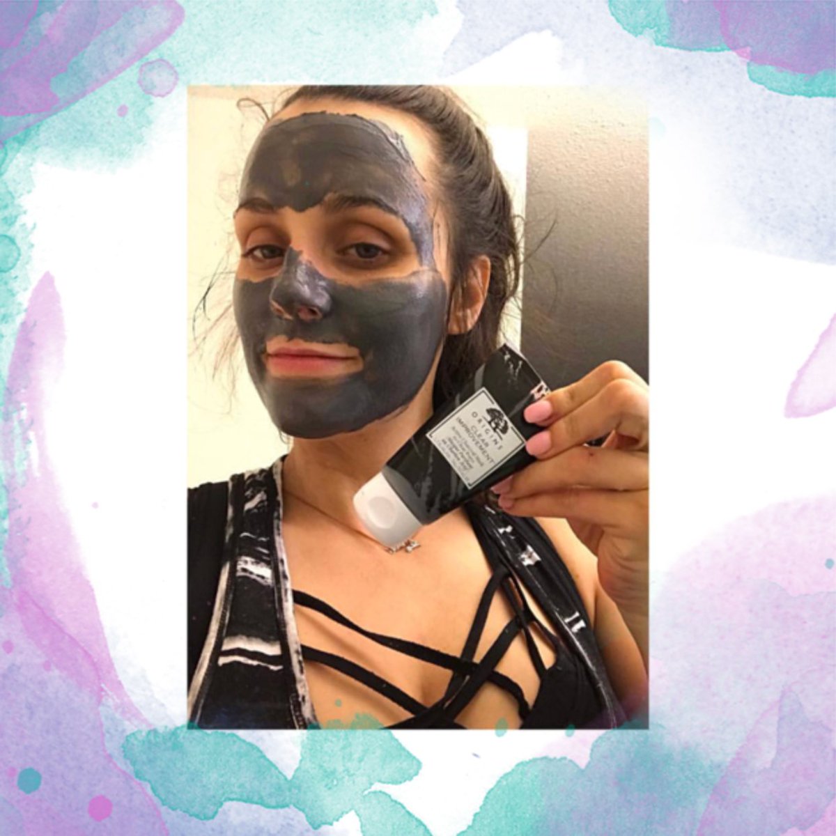 leena864's tweet photo. So remember this mask that I got from Influenster well My face felt so smooth and amazing after so I will be buying the full size!! Happy Mother’s Day to me!! @Influenster @Origins #ClearImprovement #OriginsTribe #Contest #Complimentary @Influenster https://t.co/PCd7Rdq4EF