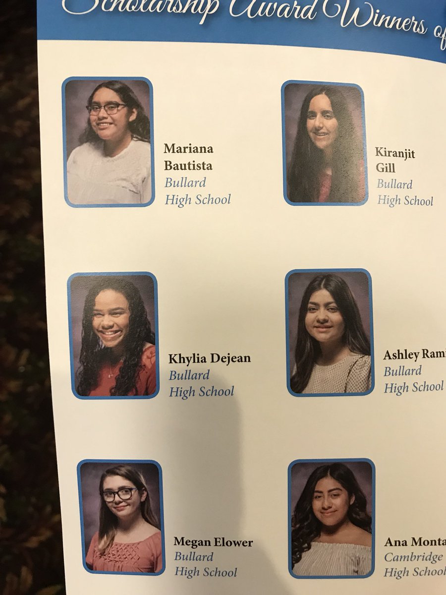 Very proud of Megan, Kiranjit, and Ashley for winning the FUSD scholarship!@fresnounified <a href="/BrookeAshjian/">Brooke Ashjian</a>
