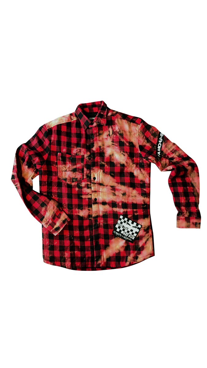 famoussas's tweet image. “Live Fast” flannel jacket with #FamousFamily @nodirectioncasa of #sleepingwithsiren. 

Pick up your one-of-a-kind piece and shop the latest collection online at famoussas.com. 

📸: @fogagain 
#LiveFast #FreshDrop #NickMartin #SleepingWithSirens #VeniVidiVici