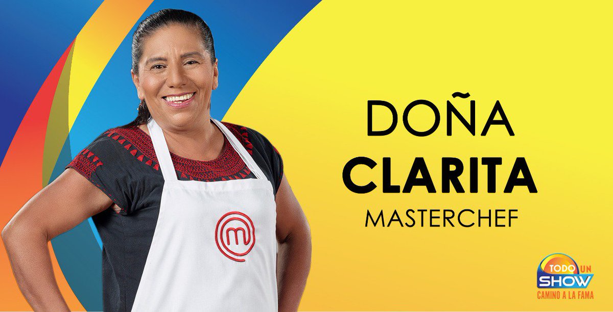 TodoUnShowMX's tweet photo. El carisma de nuestra 
@Clarita_ChefMx estará presente mañana en #TodoUnShowMX.😁👌🎉

¡Nos vemos a las 12:00 pm por #Aztecauno! 📺 https://t.co/EeWifgxY51