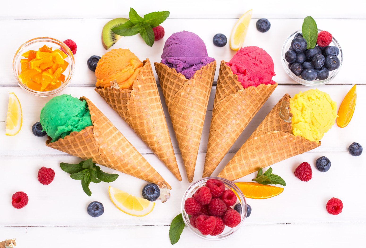 Y Mobile ワイモバイル 公式 5月9日はアイスクリームの日 冷たいアイスクリームが食べたくなる日が増えてきましたね カラフルなアイスクリームの中に ふてニャンが4匹隠れています わかるかな 回答はあした 返信で発表します アイスクリーム