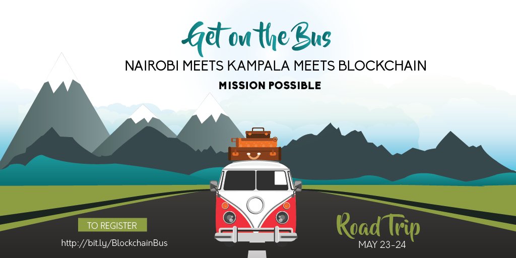 BitcoinKE's tweet photo. The African Blockchain Conference is coming up and we have a great offer to anyone who joins the bus! Kampala bound! Sign Up: https://t.co/a2uqjxX7l7 #AfricaBlockchainUG #BlockchainBus https://t.co/Nx4GQaMH2r