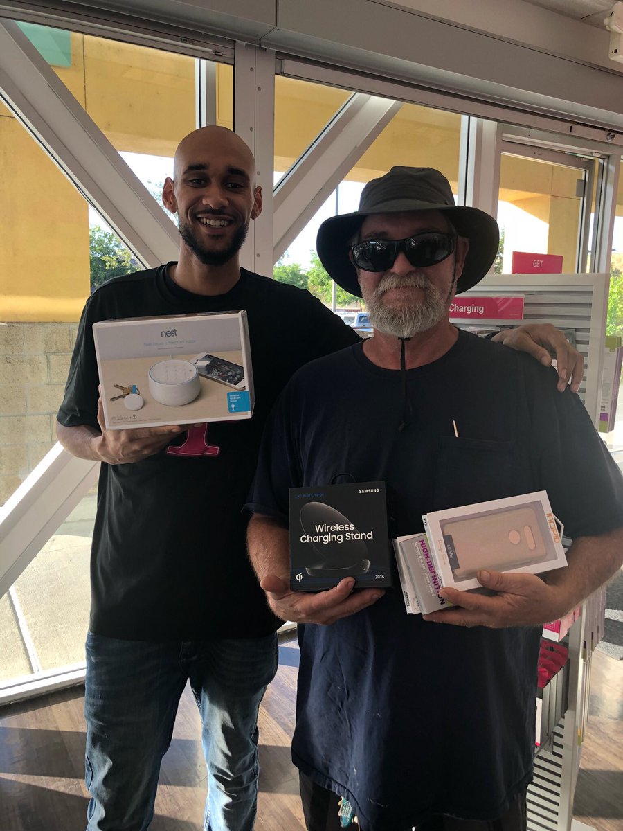 Average_Joe387's tweet photo. The Boy Gabe hooking up Micheal with a NEST!! #CustomerObessed #TheWoods! @MGonzal186 @nazarma @DarthNater87 https://t.co/9dsPvJwWu6