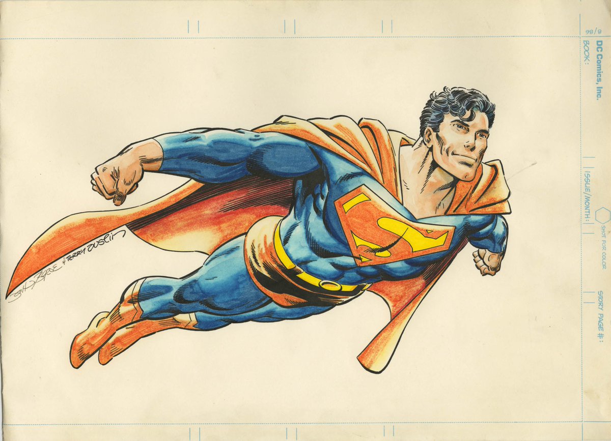 CoolComicArt's tweet photo. Superman by John Byrne &amp; Terry Austin https://t.co/gNX89RoNkt