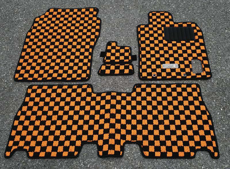 フロアマット専門店 Zeroフロアマット Pa Twitter ザッツターボ Jd1 チェックシリーズオレンジ ホンダ ザッツ ターボ チェック オレンジ カーマット フロアマット Zeroフロアマット