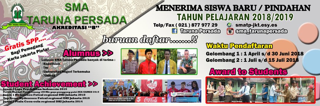 SMA Taruna Persada (@smatp_jaktim) on Twitter photo 