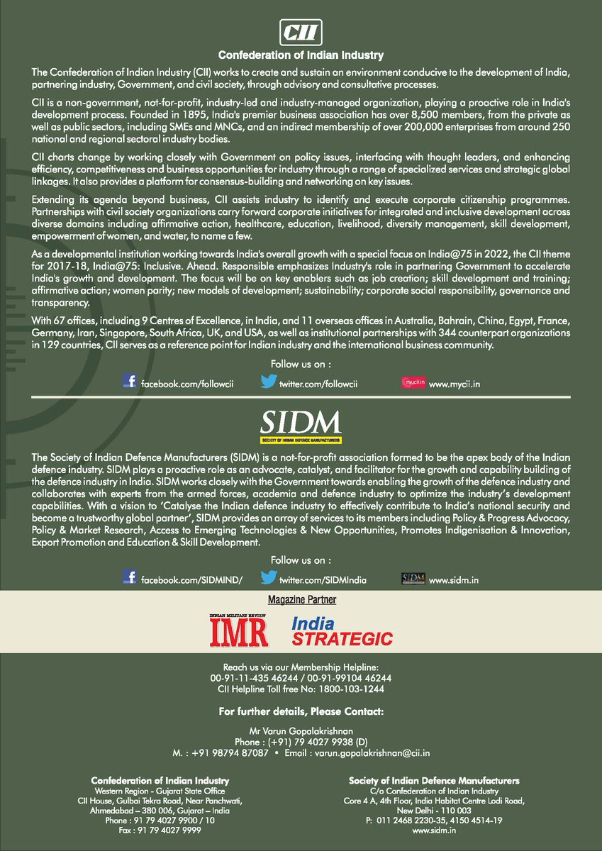 DholeraOfficial's tweet photo. @DholeraOfficial- Proud to be associated with #defenceconclave2018
Ready for biz!
@FollowCII @CIIEvents @SIDMIndia @JpShivahare @jagdish_tweets #dmicdc #SmartCity #SmartManufacturing #Investmentfriendly #MakeInIndia #MakeInDholera #Dholera4defence #Dholera4MRO #Dholera4Biz #EODB https://t.co/YzfXliDlHP