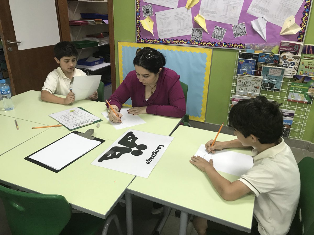 GCSPYPG5's tweet image. Students taking ownership of their learning at #studentledGCS2018 showing independence and building pride 💪🏼😁#behappybegcs @LubnaKhawaja @MissCroukampGCS @GCSchoolDubai @GCSPYPCor @JillShadboltGCS @MrJamiePlunkett