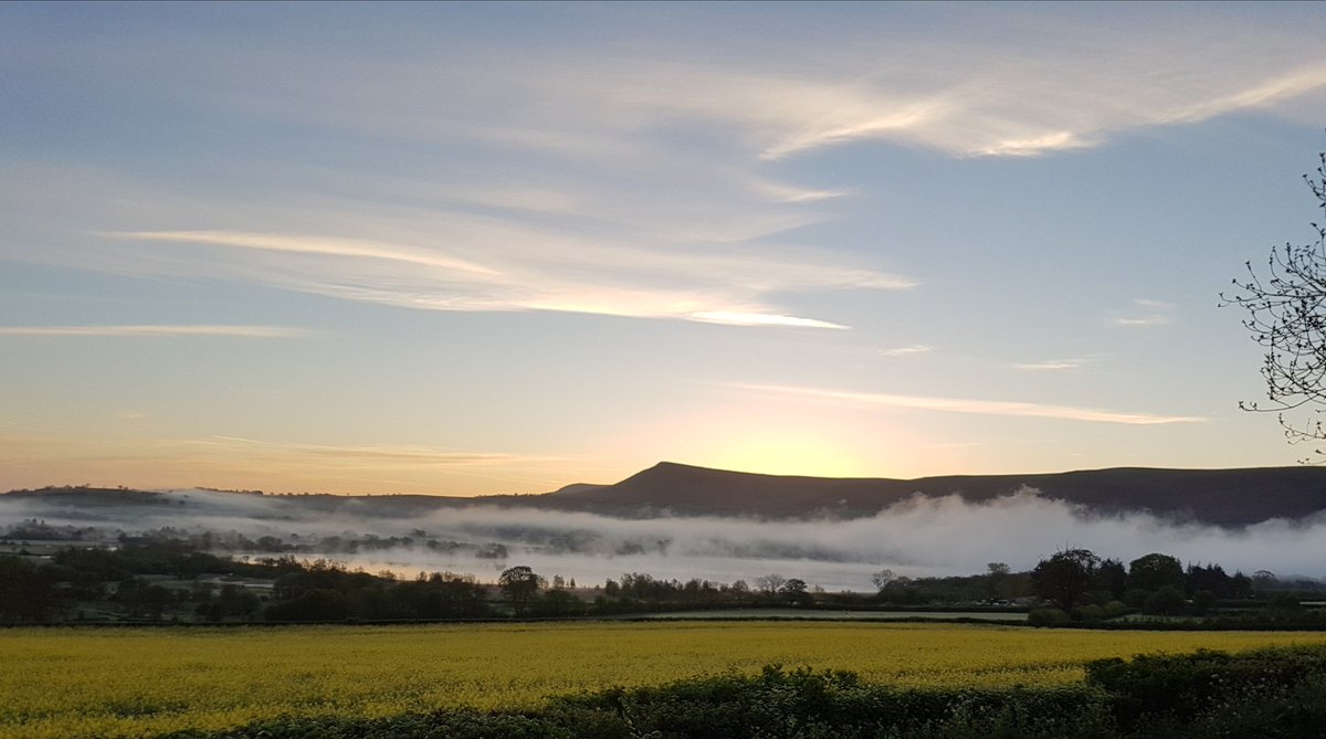 Amazing views this morning