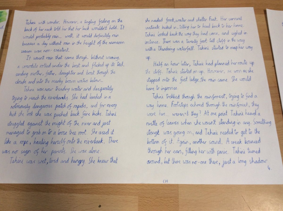 AppleySaintsCE's tweet photo. More beautifully presented work from Year 5. #prideintheirwork #semicursivestyle #handwritingprecision @lancsliteracy https://t.co/l4R3kcfwDU