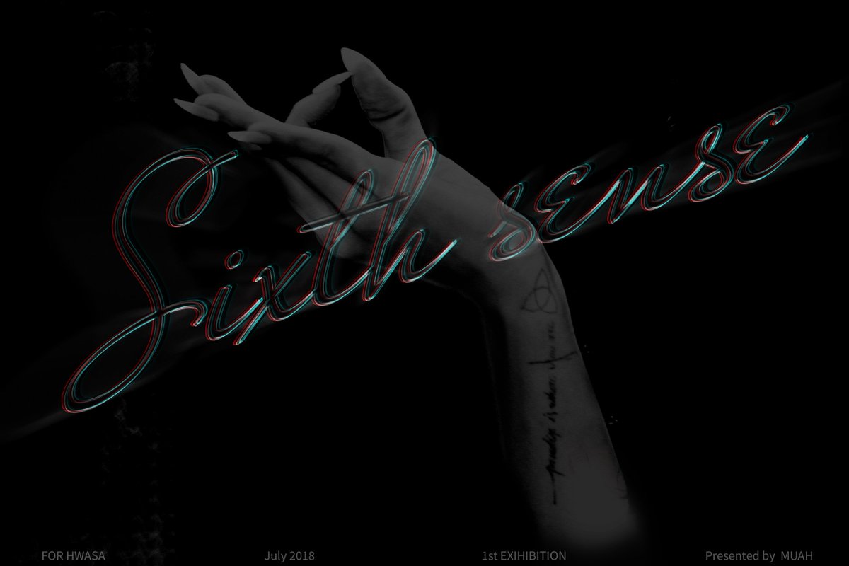Sixthsense0723's tweet photo. MUAH 1ST EXHIBITION
FOR HWASA

 - Sixth sense -

COMING SOON https://t.co/ofcT9WjZ3L
