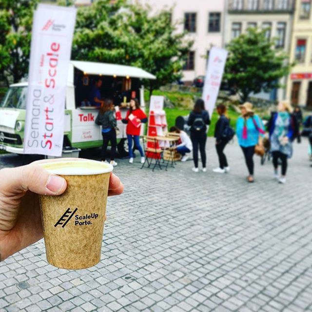 rpires's tweet photo. Morning break powered by @scaleupporto | Start &amp; Scale Week day 5 #startscale2018 #startscaleweek #scaleupporto https://t.co/1RP5a66WFe https://t.co/MuDFLNCrBR