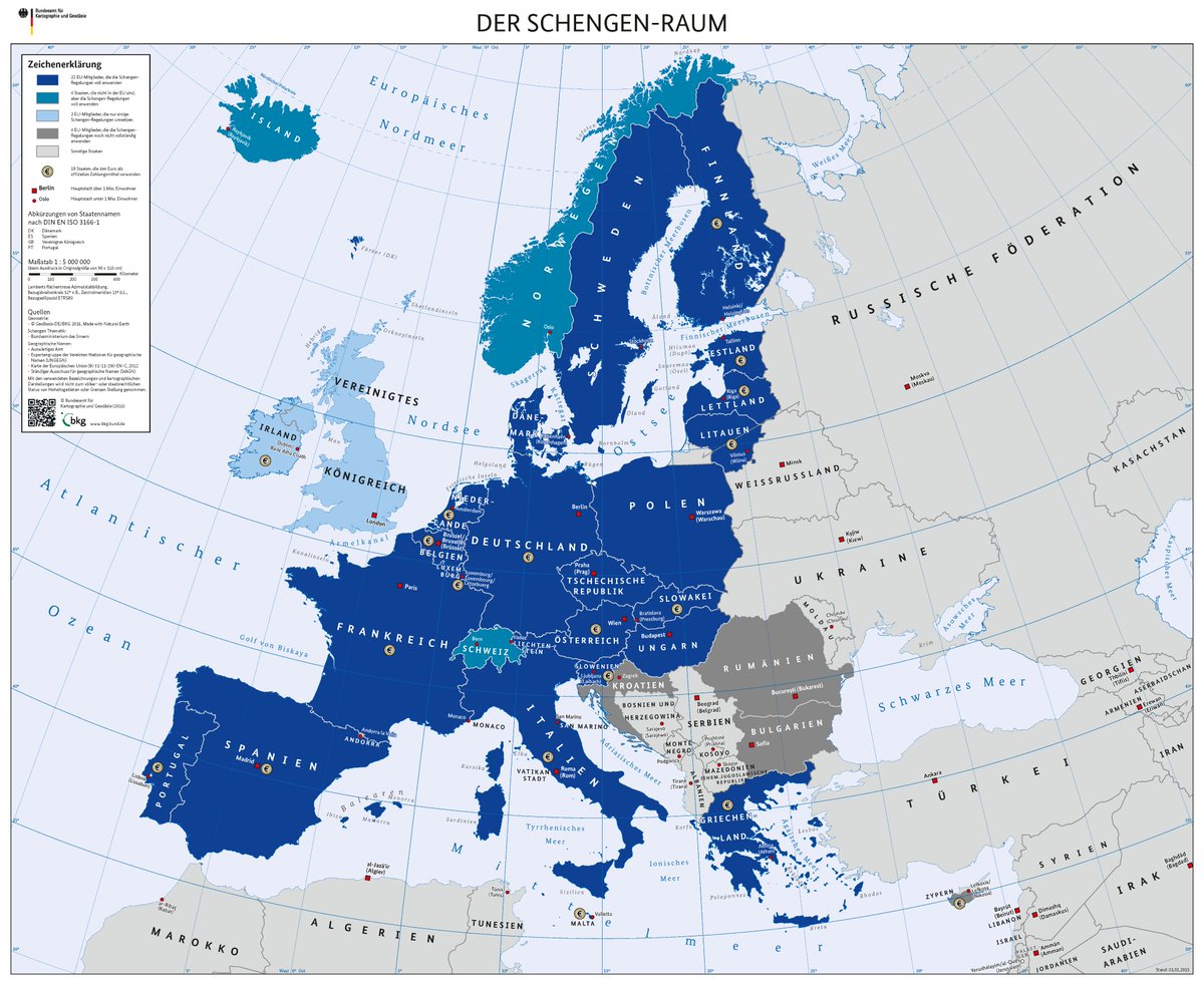 Der heutige #Europatag erinnert an die sog. Schuman-Erklärung vom 9. Mai 1950 und die damit verbundene Geburtsstunde der Europäischen Union. Außerdem macht der Tag auf den Frieden und die Einheit der zur #EU gehörenden Staaten aufmerksam. 🇪🇺
#EuropeDay