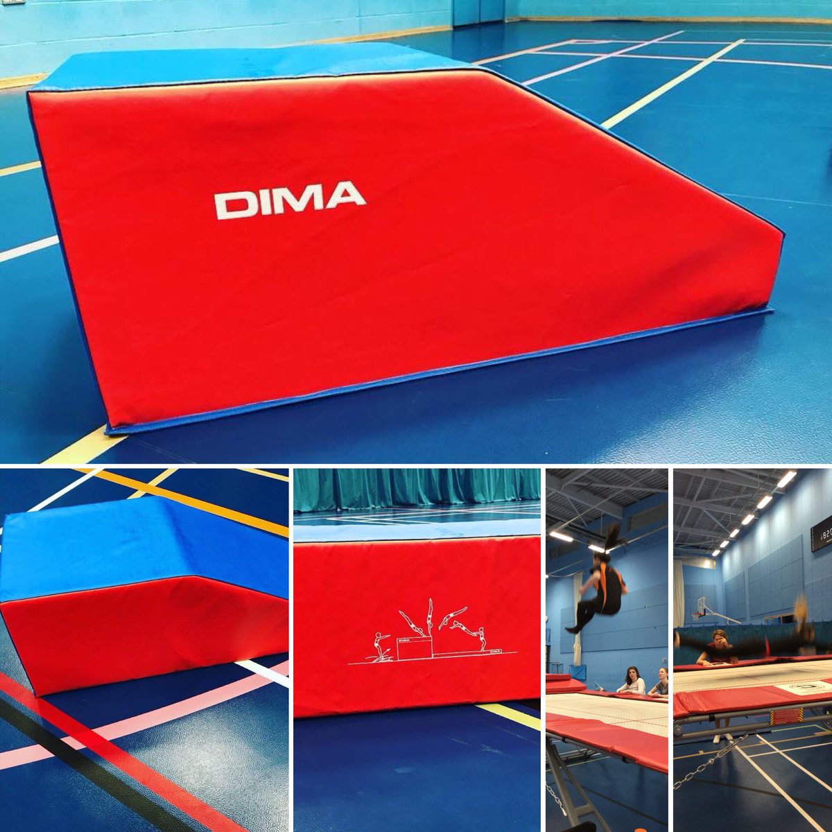 UODTrampolining's tweet photo. Thank you #teamderbyfunding our steps are amazing and ensures that everyone can get onto the trampolines safely and independently. We love them!! @teamderby https://t.co/q70afk2xpU