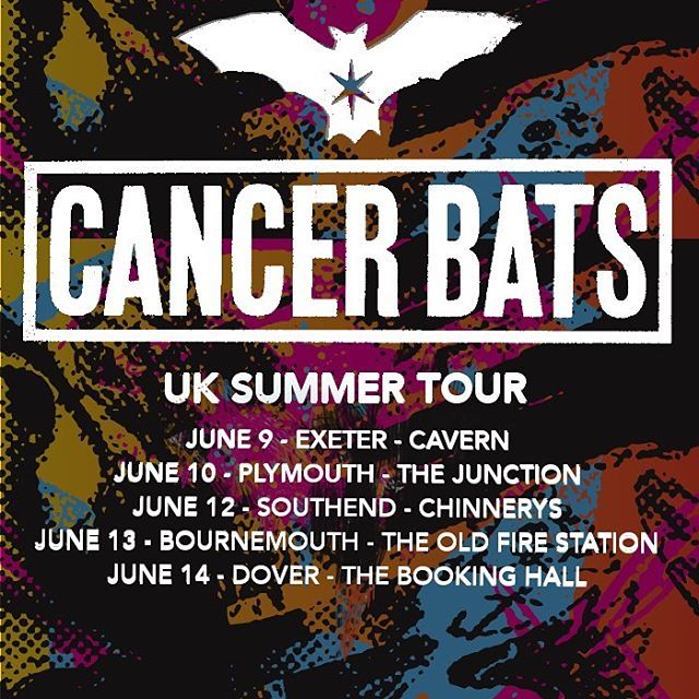 cancerbats's tweet photo. UNITED KINGDOM LETS GET WILD THIS SUMMER!!! TIX ON SALE FRIDAY!!! #cancerbats #summertour #unitedkingdom #hopefullyitdoesntrainthewholetime #probablywill via @cancerbats on Instagram https://t.co/LzJIoI9uVy