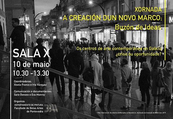 O vindeiro 10 de maio de 10.30 -13.30 celebraráse na Facultade de BBAA de Pontevedra, orgaizado polo dep de Pintura unhas xornadas sobre "A creación dun novo MARCO"
<a href="/MARCOVigo3/">MARCO Vigo</a>  <a href="/AmigosMARCO/">Amigos do MARCO</a> #concellodevigo