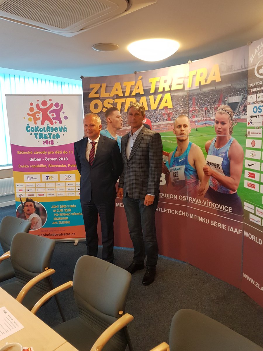 Alfonz Juck On Twitter Zlatatretra Press Conf With Meet Director Jan Zelezny