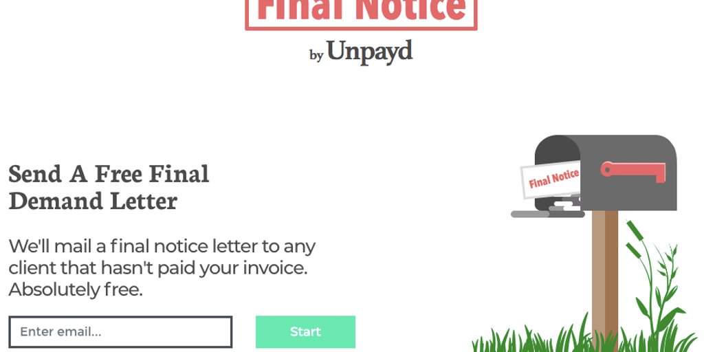 jeffdoehler's tweet image. Sick of not getting paid by clients? Now #agencies and #consultants can make sure they&apos;re paid. #unpayd #producthunt producthunt.com/posts/final-no…