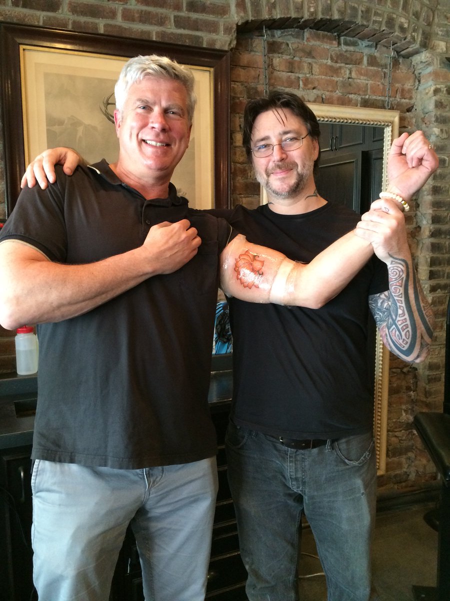 PatrickFGleason's tweet photo. So in addition to already being the Superhero of Ink, my good friend and Shaolin brother Josh Lord #EastSideInk is now the substitute 6th @avengers @robertdowneyjr @chrishemsworth @Renner4Reah https://t.co/T1Z9fYh8uD via @mashable #BodhisattvaInk https://t.co/qQOdwDxZwg