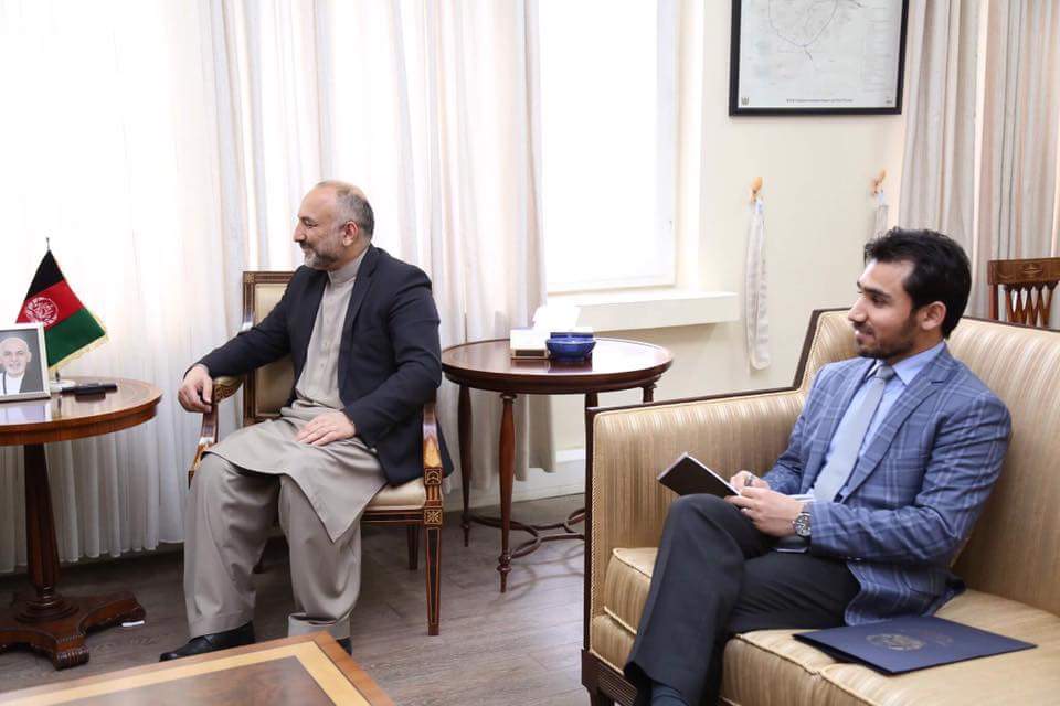 Had a great introductory meeting with Jassim bin Mohammed Al-Khalidi, Saudi Arabia new ambassador to Kabul. Amb. Jassim promised to work for further strengthening&expanding the Afghan-Saudi relations during his tenure in Afghanistan, & resolving the issues of Afghan Labors in SA.
