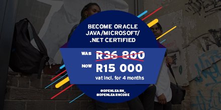 OpenLearn_'s tweet photo. Don't miss out on this great deal, join Open Learn today #openlearncode #openlearn_za #openlearncodeacademy #womenwhocode #unemployedgrad #switchtocode https://t.co/31Yef83dse