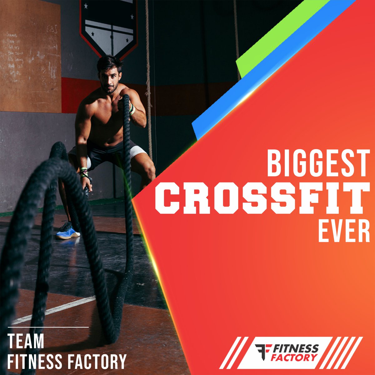 Biggest crossfit ever in mira road 
Enroll now at Fitness Factory
call us at 9076006009
.
. .
#FitnessFactory #miraroad #mirabhayandar #mirabhayander #gym #fitness #transformation #improvement  #musclegain #fattofab #weightloss #fattofitjourney #crossfit #workout #crossfitworkout