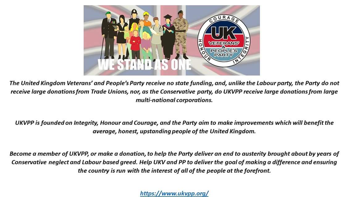 OfficialVandPP's tweet image. #westandasone #justcommonsense #ukvpp #JoinUs #politics #Political 
Join today ukvpp.org