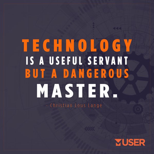 MuserIndia's tweet photo. Technology is a useful servant but a dangerous master.
- Christian Lous Lange

#quote #technology #tech https://t.co/CBRrRQrlKX