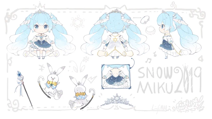 SNOW MIKU 2019 衣装募集 