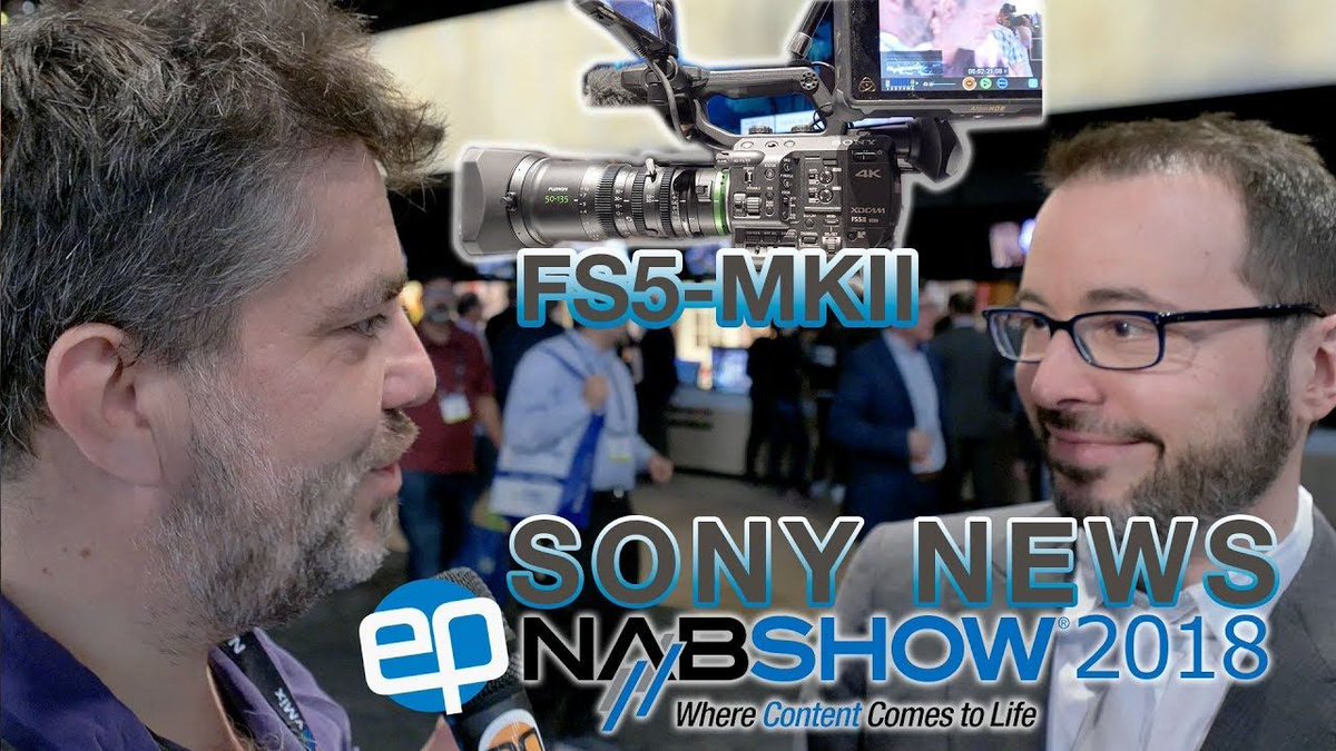 booststory's tweet photo. 5️⃣#MustSee | 🎥💬Retour sur le #NAB2018 avec @epampuri et F. Pisano de @sonyproeurope pour une très intéressante itv autour de l'actualité 2018 de la marque et plein de choses: #FS5MKII , PXW-Z190, Z280 4K, Cloud, #Alpha7S3, ODA... https://t.co/2QZGlBbI1D #TweetBoost #video https://t.co/8Uc3fYlFoT