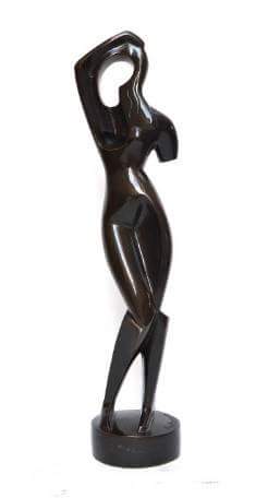 EScultura AEPE Centro Cultural San Clemente Toledo 4 mayo-14 julio 2018 Alexander Archipenko.Mujer peinándose #aepe #aepemadrid #AlexanderArchipenko #Archipenko #eScultura #AEPE #DiputaciondeToledo #Toledo #CentroCulturalSanClemente #FundacionMAXAM #FundicionCodina