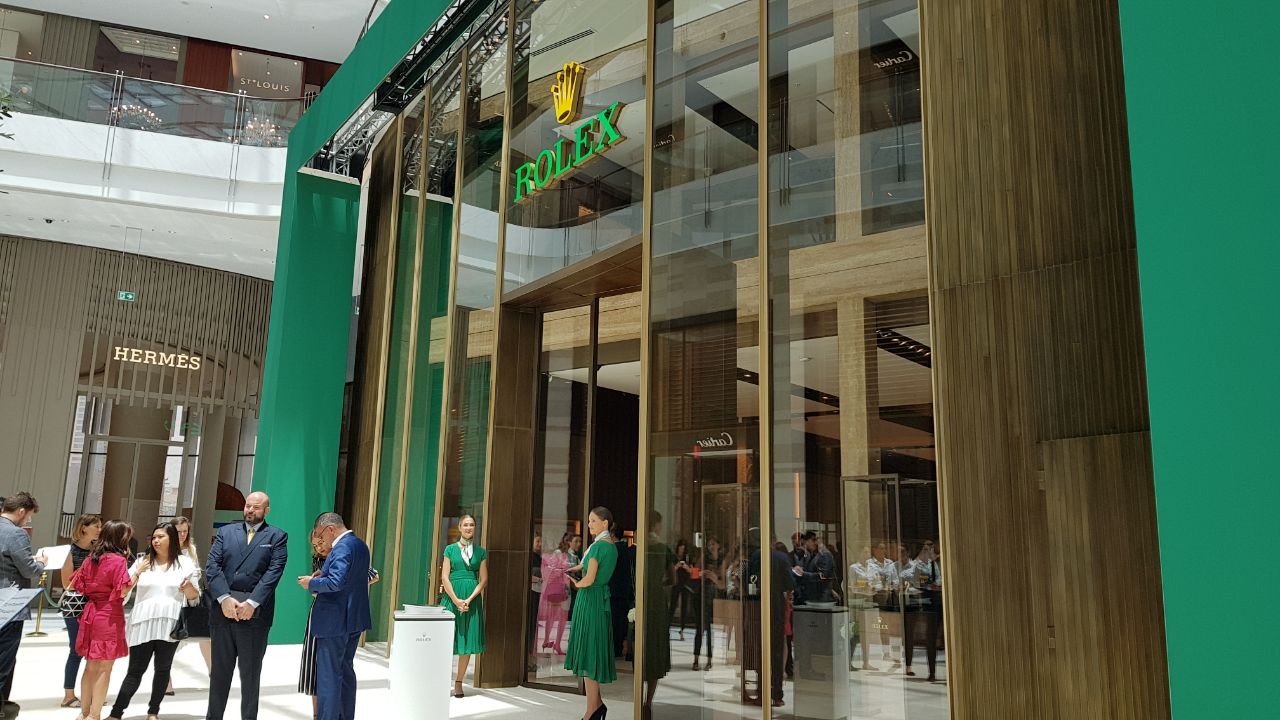 Khaleej Times on Twitter: "#Rolex store opens at the Dubai Mall Fashion