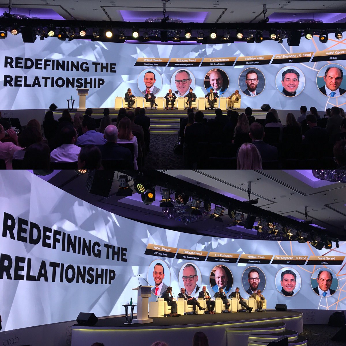 ArabLuxuryWorld's tweet photo. Redefining the relationship. Insights from industry leaders #arabluxuryworld18 #dubai #luxury #uae #conference #eventsindubai https://t.co/E9e2AkkYtF