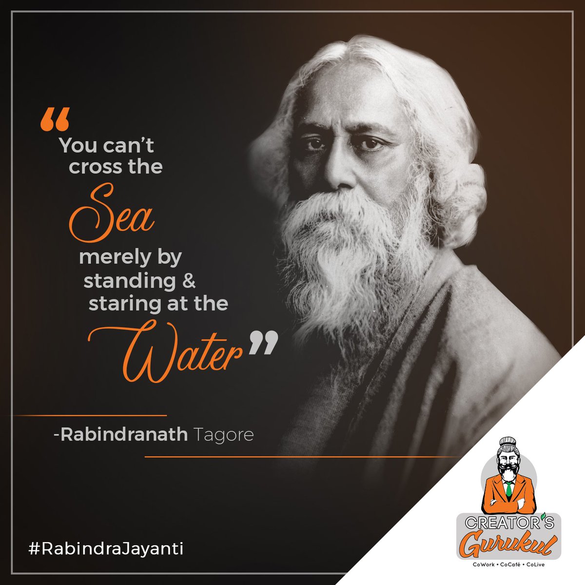 CreatorsGurukul's tweet photo. Remembering Rabindranath Tagore's contributions in #Indian #art, #literature, #culture & #education inspires us even today.
#CreatorsGurukul pays #tribute to the versatile genius on his birth anniversary.
#RabindraJayanti
#CreatorsOfHistory
#RabindranathTagore
#India #Startup https://t.co/HhTYIqH4w9