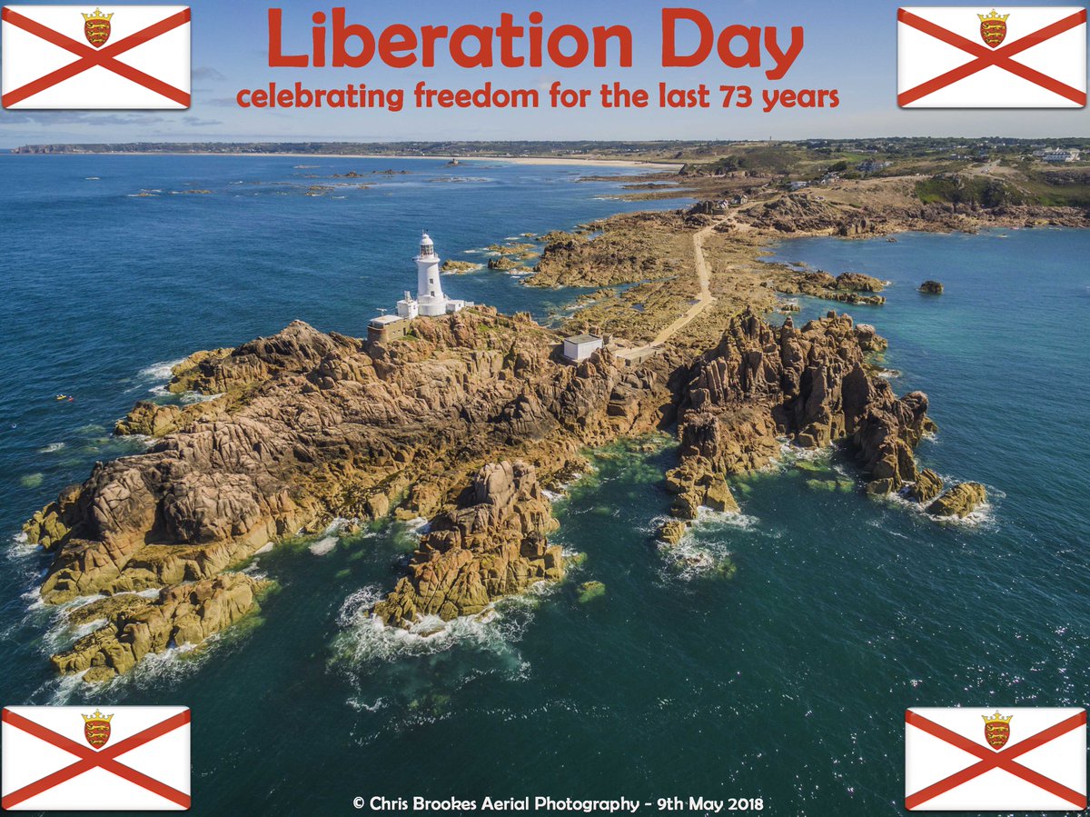 Happy #LiberationDay to everyone across the #channelislands . May 9th marks the day islanders were freed from the German Occupation in 1945. #JerseyCI #liberationDay2018