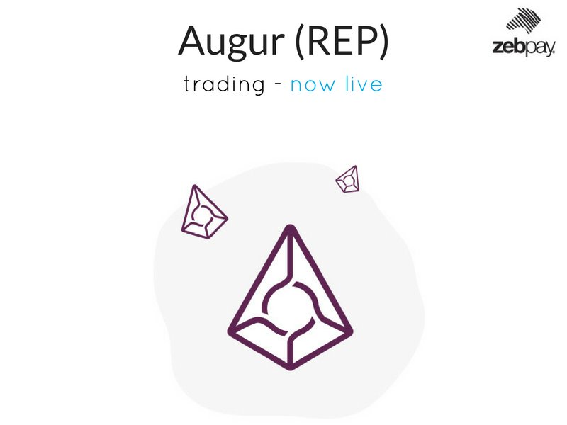 zebpay's tweet photo. Augur (REP) trading is now live 🚀
https://t.co/34qfOte6av https://t.co/mJwyXctwwb