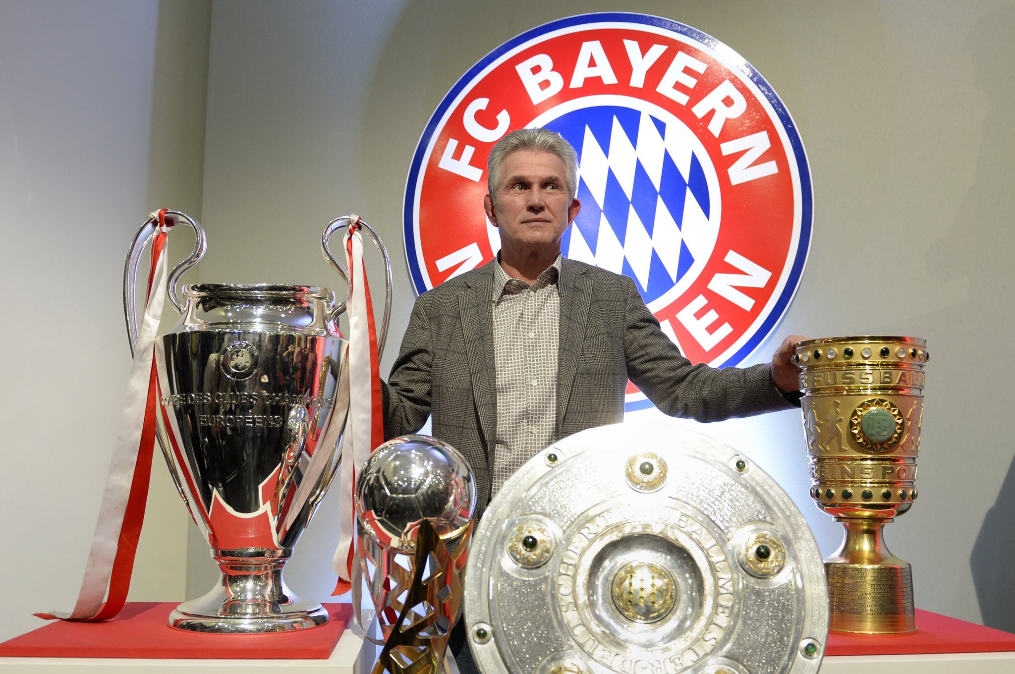 Akhir kata Happy Birthday Day Jupp Heynckes yang ke 73 tahun    