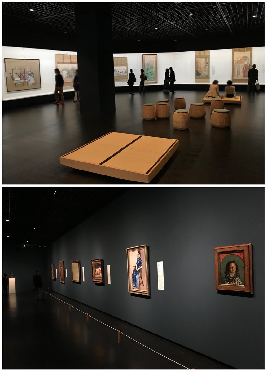 Dragon 国立近代美術館の常設展は基本的に撮影okで 昔からこのままの 良い意味で時代の推移とは無縁な 無機質ながら或る種のレトロな 空間 質量共に国内トップレベルの所蔵作品の中には多くの方々が何らかの機会に目にした記憶のある名作も多い筈